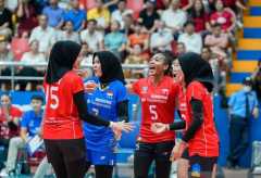 Timnas voli putri Indonesia tekuk Filipina dengan tiga set langsung